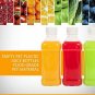 Vumdua 12 OZ Empty PET Plastic Juice Bottles, 36Pcs Square Plastic Bottles, Reus