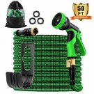 Sunrich Expandable Garden Hose 50ft Expanding Flexible Water Hose Retractable wi