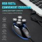 SEFON Electric Shavers for Men Bald Head,Razors Shaving 5-in-1 5D haircut USB Re