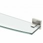 Gatco 4076 Elevate Glass Shelf, Satin Nickel