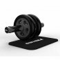 GWHOLE AB Roller Wheel Exercise and Fitness Gym Roller W/Thick Knee Pad for Core