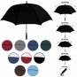 Viteps Windproof Travel Umbrella, Wind Resistance Parasol with Flexible Fibergla