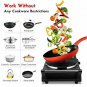 Techwood Hot Plate Electric Single Burner Portable Burner, 1500W with Adjustable