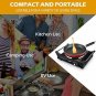 Techwood Hot Plate Electric Single Burner Portable Burner, 1500W with Adjustable