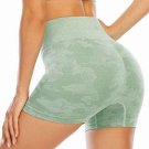 RUNNING GIRL Camo Compression Shorts for Women, Gym Seamless High Waisted Tummy