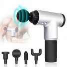 Massage Gun, CAMTOA 6 Speeds Percussion Massage， Rechargeable Handheld Deep Tiss