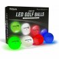 GoSports Light Up LED Golf Balls 12 Pack | Impact Activated with 10 Minute Timer