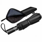 Newdora Windproof Travel Folding Umbrella Golf Umbrella Auto Open Close Button a
