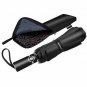 Newdora Windproof Travel Folding Umbrella Golf Umbrella Auto Open Close Button a