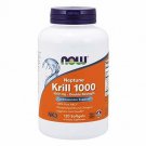 NOW Supplements, Neptune Krill, Double Strength 1000 mg, Phospholipid-Bound Omeg