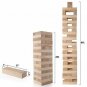 TUAHOO Jumbo Toppling Tower Giant Tumble Tower Games Tumbling Timber Wooden Bloc