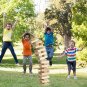 TUAHOO Jumbo Toppling Tower Giant Tumble Tower Games Tumbling Timber Wooden Bloc