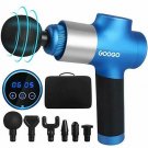 GOOGO Muscle Massage Gun, Handheld Deep Tissue Percussion Massager, Electric Bod