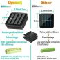 LiyuanQ Solar String Lights, 200 LED Solar Fairy Lights 72 Feet 8 Modes Silver W