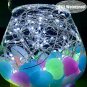 LiyuanQ Solar String Lights, 200 LED Solar Fairy Lights 72 Feet 8 Modes Silver W