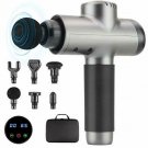 Diswoe Massage Gun, Handheld Deep Tissue Percussion  Muscle Massager for Pain Re