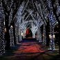 YIQU Solar String Lights Outdoor, Super Bright 2-Pack Each 72ft 200LED Solar Lig