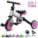 KORIMEFA 3 in 1 Kids Trike for Children 1-3 Years Old Kids Tricycle Boys Girls B
