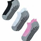 RATIVE Super Grips Anti Slip Non Skid Yoga Hospital Socks for Adults Men Women