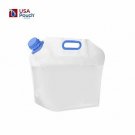 USA Pouch Collapsible Water Container – Heavy Duty, Burst Proof, BPA Free, Freez