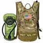 SHARKMOUTH Hydration Pack, Tactical Molle Hydration Pack Backpack 900D with 2L B
