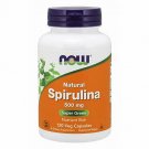 NOW Supplements, Natural Spirulina 500 mg with Beta-Carotene (Vitamin A) and Vit