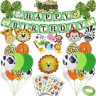 Funnlot Jungle Theme Party Supplies Jungle Safari Theme Party Decorations Includ