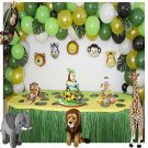 Longlastix 165-Pcs Jungle Safari Party Theme Balloons Kit with Hand Pump Tie Too