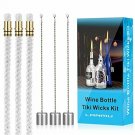 LANMU Wine Bottle Torch Wicks,Patio Torches,Citronella Torches,Backyard Torches,