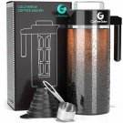 Coffee Gator Cold Brew Kit - Brewer with Scoop and Loading Funnel - 47oz (47 flo