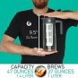 Coffee Gator Cold Brew Kit - Brewer with Scoop and Loading Funnel - 47oz (47 flo