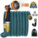 JOOIKOS Expandable Garden Hose 25ft - Flexible Water Hose with 10 Functions Spra