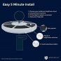 Solar Flag Pole Light - 111 LED Super Bright Solar Light for Flag Pole - Suits m