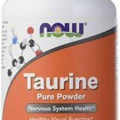NOW Supplements, Taurine Pure Powder, Nervous System Health*, Amino Acid, 8-Ounc