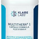 Klaire Labs MultiThera 1 Plus K Iron-Free Multivitamin & Multimineral Capsule Fo