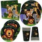 Zoo Jungle Animal Party Plates and Napkins for Safari Birthday Supplies Theme In