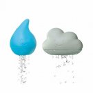 Ubbi Cloud and Droplet Silicone Bath Toys, Set of 2 Mold Free Toys for Toddlers