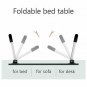 Widousy Laptop Bed Table, Breakfast Tray with Foldable Legs, Portable Lap Standi