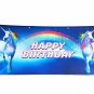 Unicorn Birthday Banner Large 5 Feet by 2 Feet