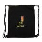 Drawstring Backpack Bag Sport Gym Sackpack