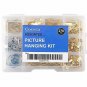 276pcs Picture Hangers, Picture Hanging Kit Assortment with Wire, Hooks, Nails,