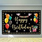 Large Happy Birthday Banner,Colorful Hanging Flag, Kids Children's 1st 2nd 3rd 5