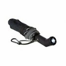 M&M² Lightweight Windproof Compact Travel Black Rain Umbrella Auto Open Close wi