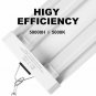 Bbounder 10 Pack 4ft Led Shop Light, Led Utility Shop Light, 48 Inch Linkable In