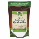 NOW Foods, Organic Confectioner's Erythritol Powder, Replacement for Powdered Su
