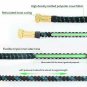 BOSNELL Expandable Garden Hose, Durable Water Hose, 8 Function Spray Nozzle, 3/4