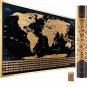 Scratch Off Map of The World with Flags - 24 x 17 Easy to Frame Scratch Off Worl