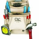 CLC Custom Leathercraft 179354 Carpenter's Nail and Tool Bag Reversed Top Grain,