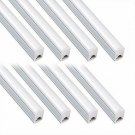 (Pack of 8) Kihung Under Cabinet Light 2ft,10W,1100lm,6500K (Super Bright White)