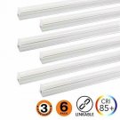 LED SHOP LIGHT T8 LED T5 Integrated Single Fixture 4FT,20W 2200lm 5000K Daylight